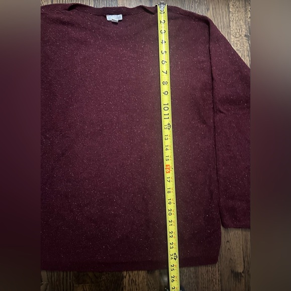 EUC J. Jill Cotton/Silk Blend Crewneck Sweater - women’s M - Picture 2 of 7